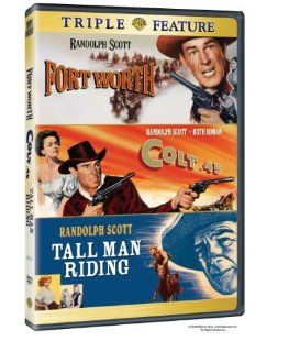 Colt .45 / Tall Man Riding / Fort Worth Randolph Scott Movies & TV
