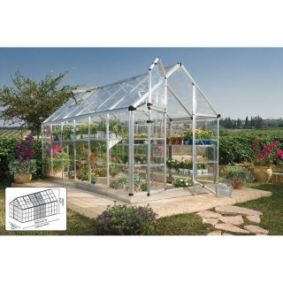 Palram Snap & Grow Greenhouse — 6ft.W x 12ft.L, 72 sq. ft., Model# HG6012  Green Houses
