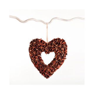 star anise heart ring by lindsay interiors
