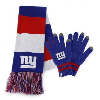 NFL Baker Scarf and Gloves Set   Giants