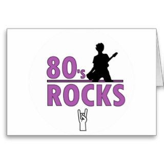 80's Rocks Cards