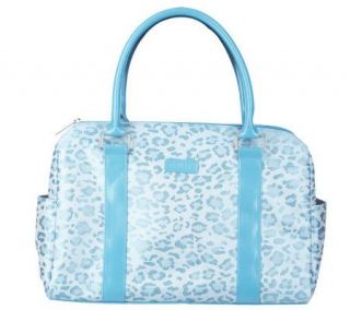 Sachi LunchinLadies Insulated Leopard Print Lunch Tote —