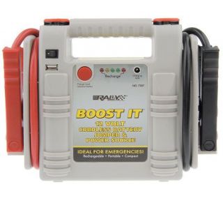 Rally Boost It Compact Auto Battery Jumpstarter —
