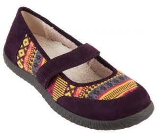 Vionic w/ Orthaheel Alta Orthotic Mary Jane Slipper Shoes —