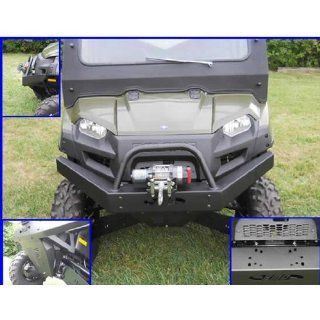 Extreme Metal Products EMP 10835 Extreme Front Bumper With Winch Mount For 2009 11 Polaris Ranger XP Automotive