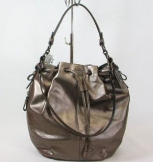 Authentic Coach Madison Leather Marielle Drawstring Bucket Tote Bag 17016 Bronze Shoes