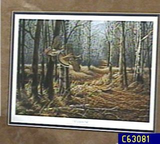 Old Loggers Trail Framed Print by Terry Redlin —