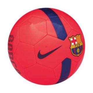 Nike FC Barcelona Supporters Soccer Ball   Bright Crimson
