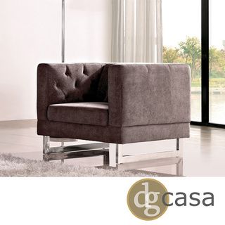 Dg Casa Dark Raisin Grey Allegro Chair