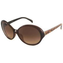 Emilio Pucci Womens Ep672s Brown Oval Sunglasses