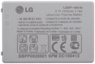 Original OEM LG Rumor Touch LN510 Battery 1250 mAh ( LGIP 401N) + Free Stripes Stars Silicone Wristband Cell Phones & Accessories