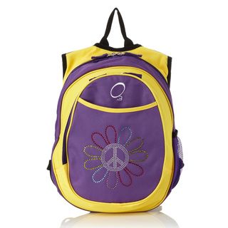 Obersee Kids Pre school All in one Peace Flower Backpack With Cooler