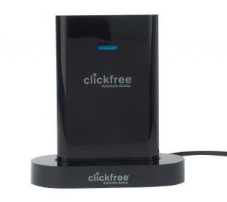 Clickfree 320GB External Backup Hard Drive with Dock & Internal USB Cable —