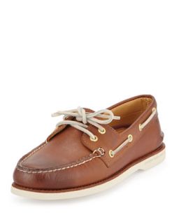 Gold Cup Authentic Original Boat Shoe, Tan   Sperry Top Sider