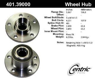 Centric (401.39000) Wheel Hub Assembly Automotive