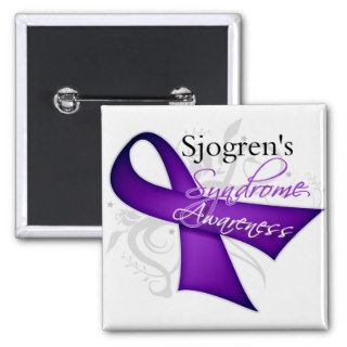 Sjogren's Syndrome Awareness Button
