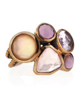 Mixed Stone Cluster Ring, Size 7
