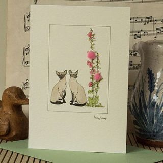 handmade cat cards by penny lindop designs