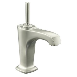 Kohler K 16230 4 bn Vibrant Brushed Nickel Margaux Single control Lavatory Faucet With 5 3/8 Spout And Lever Handle