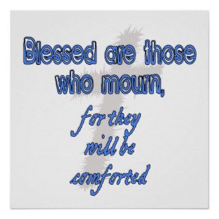 Blessed Are Those Who Mourn Poster