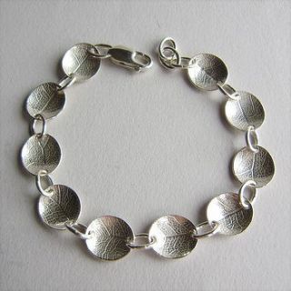 oval dish bracelet by catherine woodall