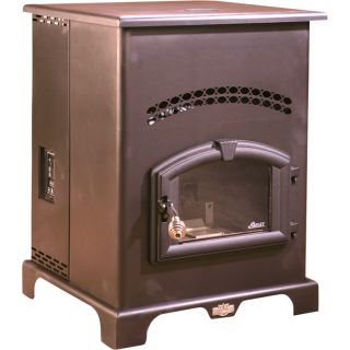 US Stove Company Pellet Heater with Automatic Ignition — 120-Lb. Capacity Hopper, Model# 5500M  Corn, Pellet   Multi Fuel Heaters