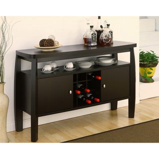 Furniture Of America Zarina Dark Espresso Buffet Table