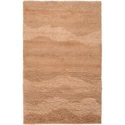 Candice Olson Hand woven Beige Topary Wool Area Rug (8 X 11)
