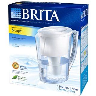 Brand New, Brita   Slim Water Filter Pitcher Clear/White (Appliances   Small Appliances and Housewares)  