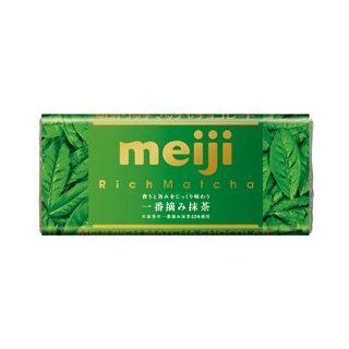 Meiji's Popular Matcha Chocolate Bar   	 RICH Matcha Green Tea Chocolate by Meiji  Candy And Chocolate Bars  Grocery & Gourmet Food