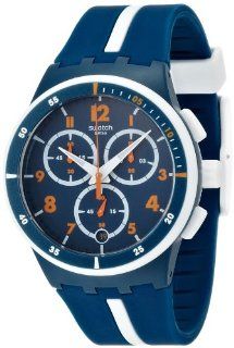 Swatch Whitespeed Blue Dial Chronograph Unisex Watch SUSN403 Swatch Watches