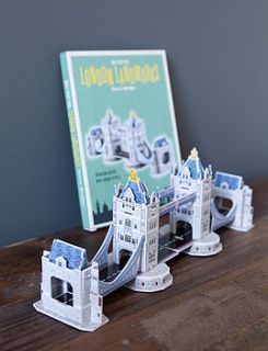 make your own landmark tower bridge by rose & grey