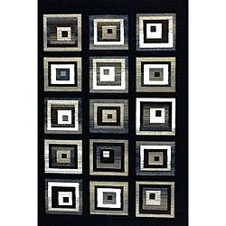 Generations Black Blocks Rug (52 X 72)