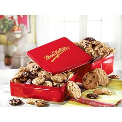 Mrs. Fields Classic 112 Nibbler Cookies Tin