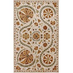 Hand tufted Averlo Beige Rug (5 X 8)