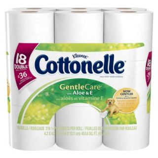 Cottonelle Gentle Care with Aloe & E Double Roll