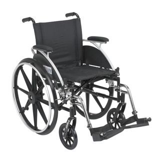 Viper Wide Wheelchair With Flip Back Desk Arms And Front Riggings