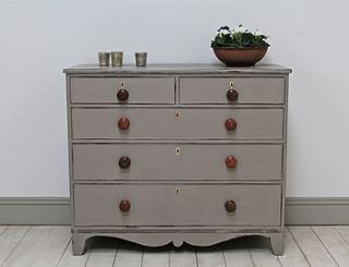 distressed victorian chest of drawers by distressed but not forsaken