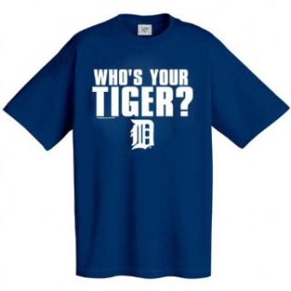 Detroit Tigers ''Who's Your Tiger?'' T Shirt  Sports & Outdoors