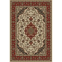 Medallion Traditional Ivory 93x126