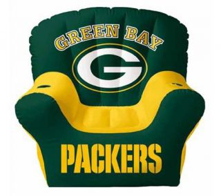 Green Bay Packers Inflatable Chair w/Built In Stereo Speakers —