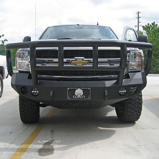 Road Armor Stealth Base Front Bumper With Titan II Guard 2008 2010 Chevy HD 2500/3500 431363
