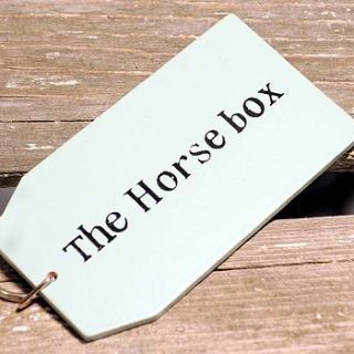 'the horse box' key ring by angelic hen