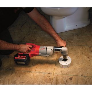 Milwaukee Cordless Right Angle Drill — 28 Volt, 1/2in., Model# 0721-21  Cordless Drills