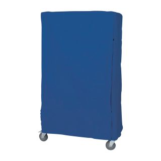 Quantum Wire Cart Cover — 24in.W x 72in.L x 63in.H, Blue Nylon, Velcro Closure, Model# CC247263  Wire Cart Covers