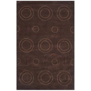 Traditional Hand tufted Dynasty Brown Area Rug (5 X 79)