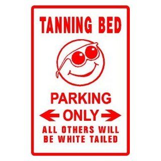 Shop TANNING BED PARKING fitness swimsuit sun sign at the  Home Dcor Store. Find the latest styles with the lowest prices from Texsign
