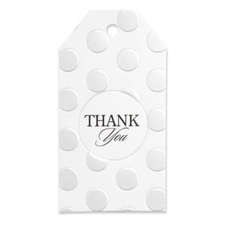 Pearl Dotted Favor Cards