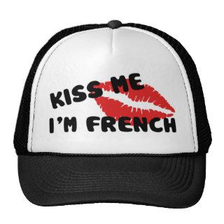Kiss Me I'm French Hats