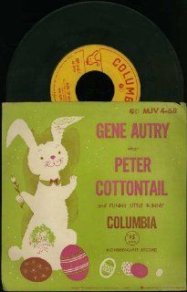 "Peter Cottontail" and "The Funny Little Bunny" 1950 Columbia Children's Christmas Record Music